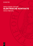 Elektrische Kontakte: Ausgewählte Beiträge 311272318X Book Cover