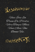 Vous Êtes En Train De Perdre Votre Temps Mais Vous Avez Une Bonne Vue.: c'est un cadeau pour la personne qui vous venez de pensé, envyé le, il/elle adorera 1653535202 Book Cover