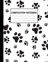 Composition Notebook: Cute Dog Animal College Ruled Blank Lined Notebooks for Teens Kids Students Worker - School Writing Notes Journal - 120 lined pages 8,5x11 Dimensions 1702185532 Book Cover