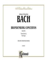 Brandenburg Concertos 1-3 Bwv 1046/1047/1048: Eulenburg Audio+score Series 0769240356 Book Cover