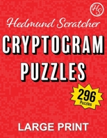 Cryptogram Puzzles (Book 1): Large Print B0B33NWYTS Book Cover