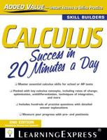 Calculus Success in 20 Minutes a Day 1576858898 Book Cover