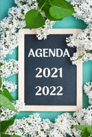 AGENDA 2021/2022: Planner semainier aôut 2021-aôut 2022 simple et efficace. Idéal pour enseignant, ado, public large. Indispensable pour attaquer la ... Petit format 6/9-135 pages. B095GJW3VT Book Cover