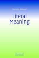 Literal Meaning 0521537363 Book Cover