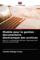 Modèle pour la gestion documentaire électronique des archives: Basé sur la méthodologie BPM pour Organisation des processus administratifs 6203343749 Book Cover