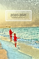 Father and Son Fishing Dated Calendar Planner 2 years To-Do Lists, Tasks, Notes Appointments: Small Cute Pocket/Purse Size at-A-Glance Schedule Notebook Gift for Beach Lovers 1699067899 Book Cover