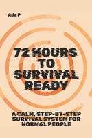 72 Hours to Survival Ready: A calm, step-by-step survival system for normal people (Survival Ready Series) B0GJD3PB9F Book Cover