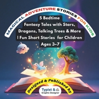 Magical Adventure Stories for Kids: 5 Bedtime Fantasy Tales with Stars, Dragons, Talking Trees & More | Fun Short Stories for Children Ages 3–7 B0FSBXQDQF Book Cover