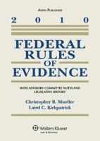 Federal Rules of Evidence, 2007 Statutory Supplement 0735563721 Book Cover