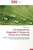 Les Programmes D Agendas 21 Locaux En France Et En Finlande 3841735908 Book Cover