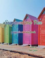 Summertime Fun Grayscale Coloring Book 154553084X Book Cover