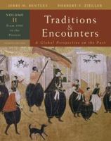 Traditions & Encounters, Volume 2 From 1500 to the Present. 0070049203 Book Cover