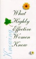 What Highly Effective Women Know 0880880759 Book Cover