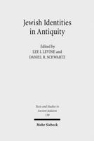 Jewish Identities in Antiquity: Studies in Memory of Menahem Stern 316150030X Book Cover