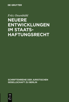 Neuere Entwicklungen Im Staatshaftungsrecht 3110103052 Book Cover