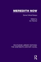 Meredith now: some critical essays; 1138672920 Book Cover