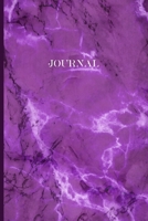 Journal: Blank Lined - Purple Marble 1699913277 Book Cover