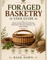 Foraged basketry user guide: Master Natural Material Gathering, Preparation, Weaving Techniques, and Basket Design B0HGYWKVZC Book Cover