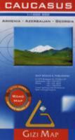 Caucasus Road Map (English and French Edition) 9630296683 Book Cover