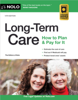 Long-Term Care: How to Plan & Pay for It 1413330010 Book Cover