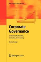 Corporate Governance: Strategische Marktrisiken, Controlling, Überwachung 3642280641 Book Cover