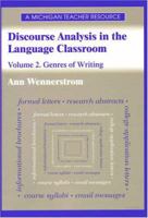 Discourse Analysis in the Language Classroom: Volume 1. The Spoken Language 0472085417 Book Cover
