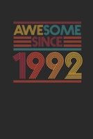 Awesome Since 1992: Graph Paper Journal (6 X 9 - 120 Pages/ 5 Squares per inch) for Birthday Gift Idea for Women And Men 1699131880 Book Cover