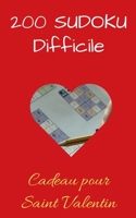 200 Sudoku difficile Cadeau pour Saint Valentin: Lancer le défi de résoudre 200 sudoku de niveau difficile -Format de poche adapté aux déplacements B08RLQK8Q6 Book Cover