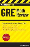 Cliffsnotes GRE Math Review 1118356241 Book Cover