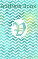 Address Book : Monogram Letter V, 5. 5 X 8. 5 Inch, Organize Family, Friends and Contacts in One Convenient Place, Ideal for Seniors with Initial Letter V 1791635881 Book Cover