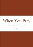 When You Pray: A Concise Study Guide on The Lord's Prayer 1678180610 Book Cover