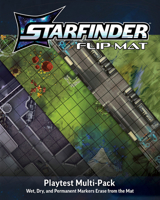 Starfinder Flip-Mat: Second Edition Playtest Multi-Pack 1640785965 Book Cover