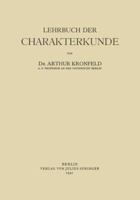 Lehrbuch Der Charakterkunde 364298469X Book Cover
