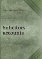 Solicitors' Accounts 1532820291 Book Cover