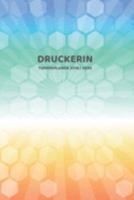 Druckerin Terminplaner 2019 2020: Mein Planer von Juli bis Dezember 2020 in A5 Softcover - Perfekt f�r Schule, Studium oder Arbeit - Timer, To Do, Studenplan, Notizen - Bunte Rautenmuster f�r Frauen u 1691170100 Book Cover