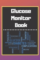 Glucose Monitor Book: Blood Sugar Log Book. Daily (One Year) Glucose Tracker 1713431785 Book Cover