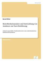 Betroffenheitsanalyse Und Entwicklung Von Ansatzen Zur Euro-Einfuhrung 3838637992 Book Cover