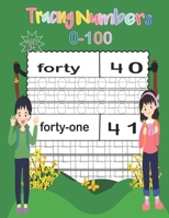 Tracing numbers 0-100: A tracing book on numbers for preschool chidlden age 3 to 5 B0942DW3SF Book Cover