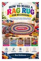 HOW TO MAKE A RAG RUG FOR BEGINNERS: Simple Guide to Fabric Strips, Braiding, Weaving, Joining Techniques, and Easy Handmade Projects B0HK3X2GS1 Book Cover