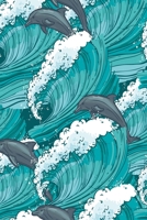 Delfine Notizbuch: vielseitiges Notizbuch modernes und auff�lliges Notizbuch kariert 120 karierte Seiten Din A5 perfekt als Notizheft, Tagebuch und Journal Geschenk mit h�bschen Delfinen 1712389882 Book Cover