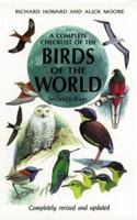 A Complete Checklist of the Birds of the World 0123569109 Book Cover