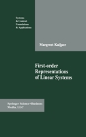 First-Order Representations of Linear Systems 146126684X Book Cover