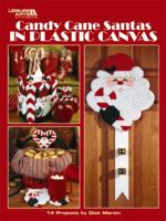 Candy Cane Santas in Plastic Canvas 1609000315 Book Cover