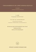 Minderung Des Drehklanglarms Bei Einem Radialventilator Kleiner Schnellaufigkeit 3531028952 Book Cover