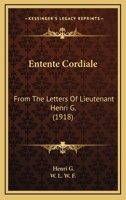 Entente cordiale 1147645434 Book Cover