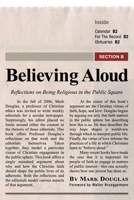 Believing Aloud: Reflections On Being Religious In The Public Square 1608992470 Book Cover