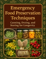 Emergency Food Preservation Techniques: Canning, Drying, and Storing for Longevity: Keep Your Food Safe and Shelf-Stable with Emergency Food Preservation Techniques B0F9B8S7MT Book Cover