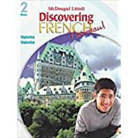 Discovering French, Nouveau!: Student Edition Level 2 2007 0618656529 Book Cover