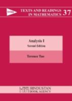 Analysis I 8185931623 Book Cover