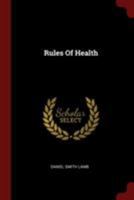 Rules Of Health 0353541605 Book Cover